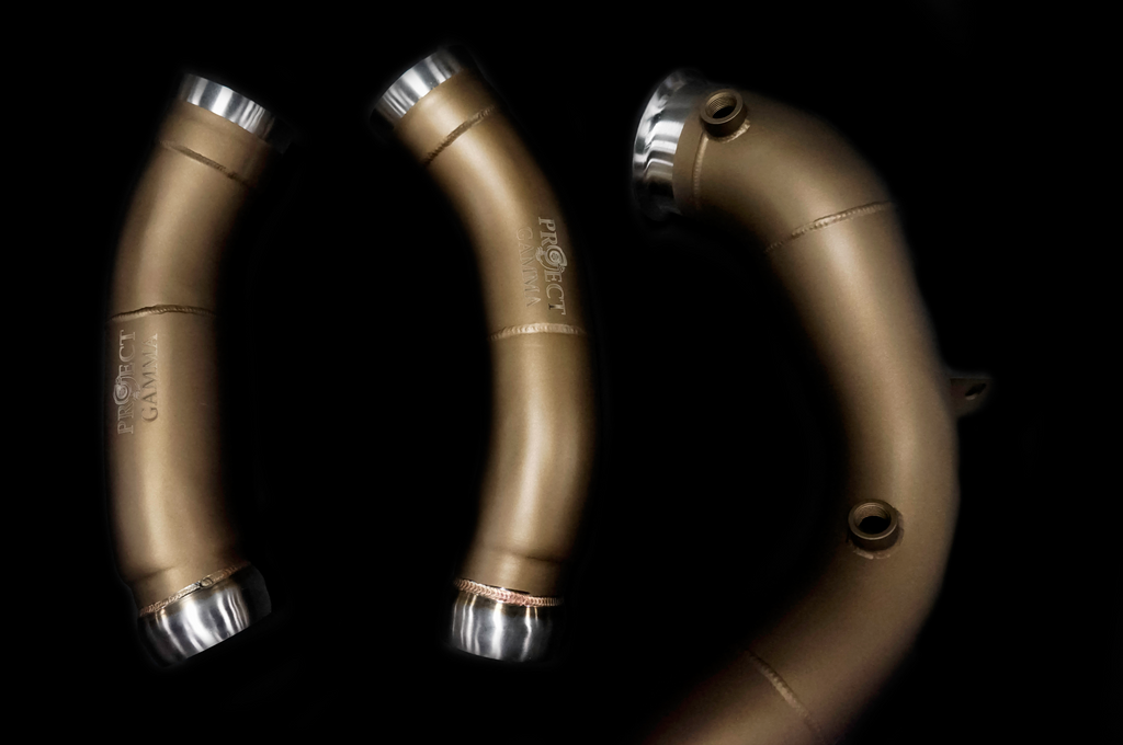 Mercedes-Benz C63 Catless Downpipes – Performance Exhaust