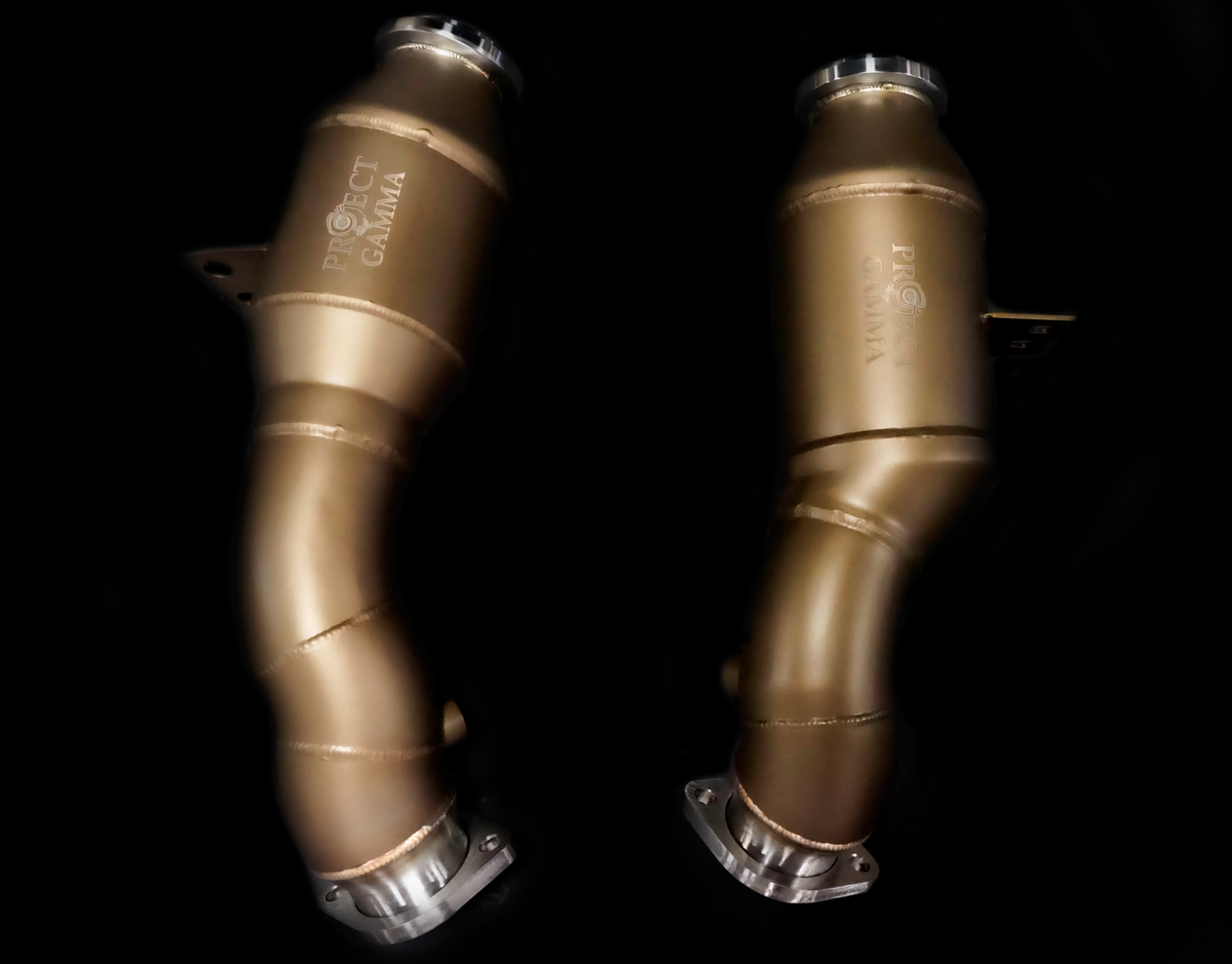 Mercedes-Benz C43 AMG Stainless Steel Downpipes
