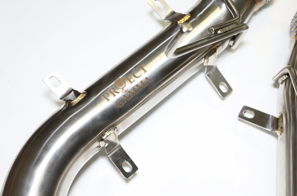 McLaren 600LT Downpipes – High Flow Exhaust