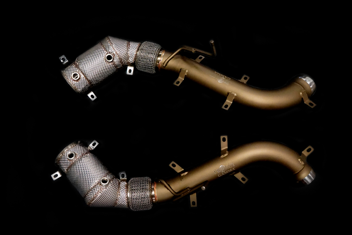McLaren 600LT Stainless Steel Downpipes