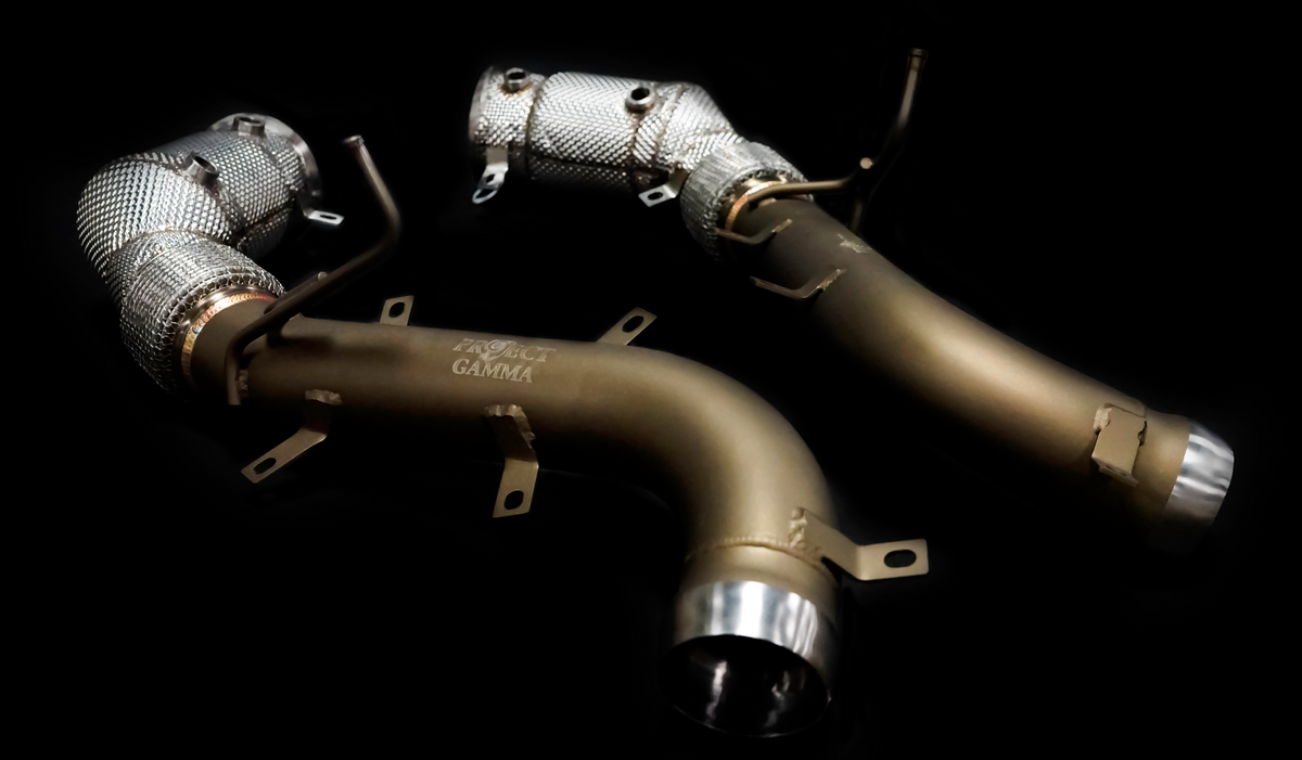 McLaren 600LT Catless Downpipes