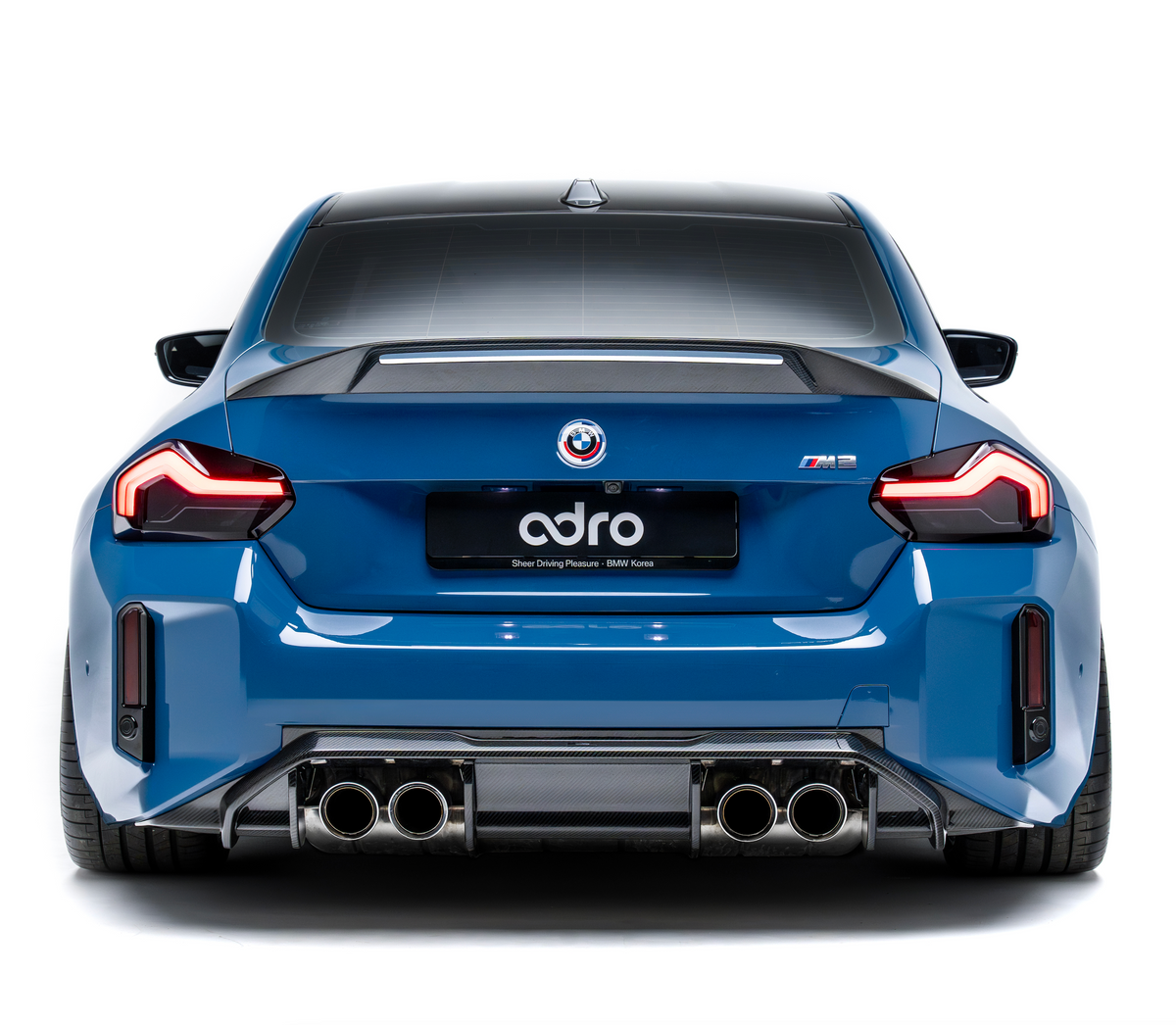 BMW G87 M2 Carbon Fiber Rear Diffuser V2 – image 2