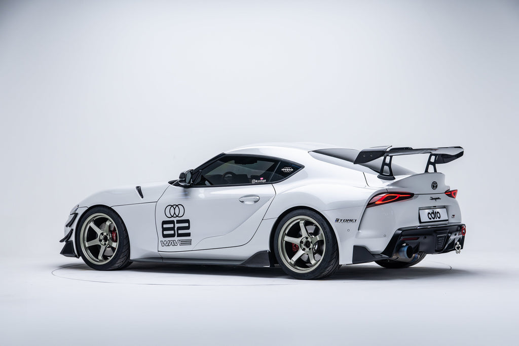 Toyota GR Supra AT-R2 V2 Carbon Fiber Taller Uprights Upgrade 2019+ – image 4