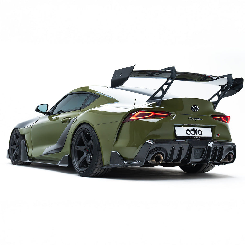 Toyota GR Supra AT-P1 Reverse Swan Neck Wing – image 2