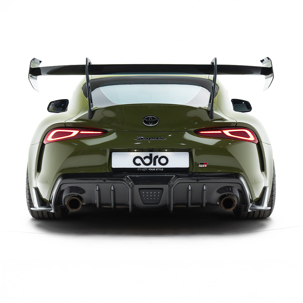 Toyota GR Supra AT-P1 Reverse Swan Neck Wing – image 3