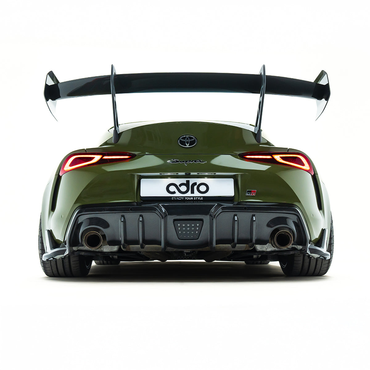 Toyota GR Supra AT-P1 Reverse Swan Neck Wing – image 4