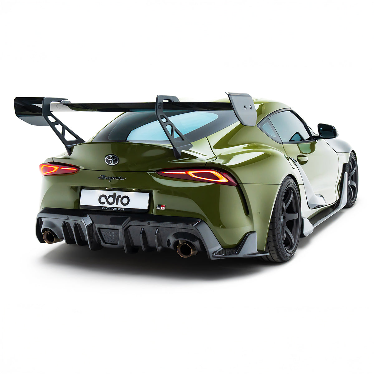 Toyota GR Supra AT-P1 Reverse Swan Neck Wing – image 6