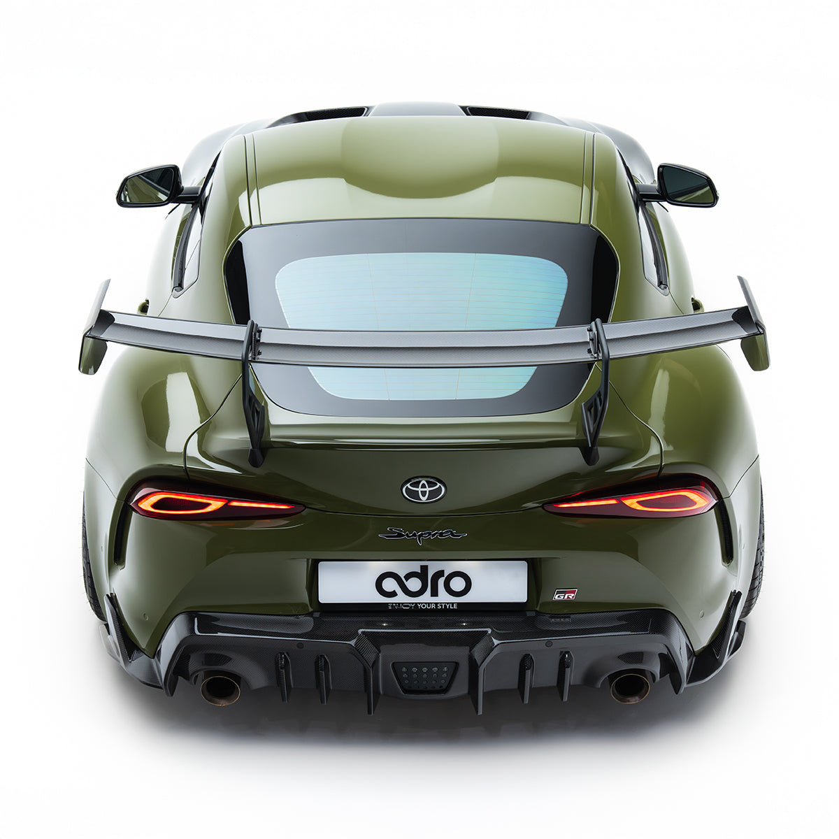 Toyota GR Supra AT-P1 Reverse Swan Neck Wing – image 5