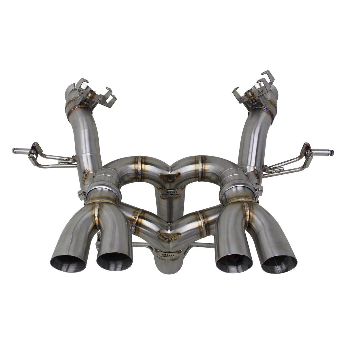 Project Gamma Lamborghini Revuelto Race Exhaust System | Catless Downpipes + Stainless Steel Exhaust – Photo 4