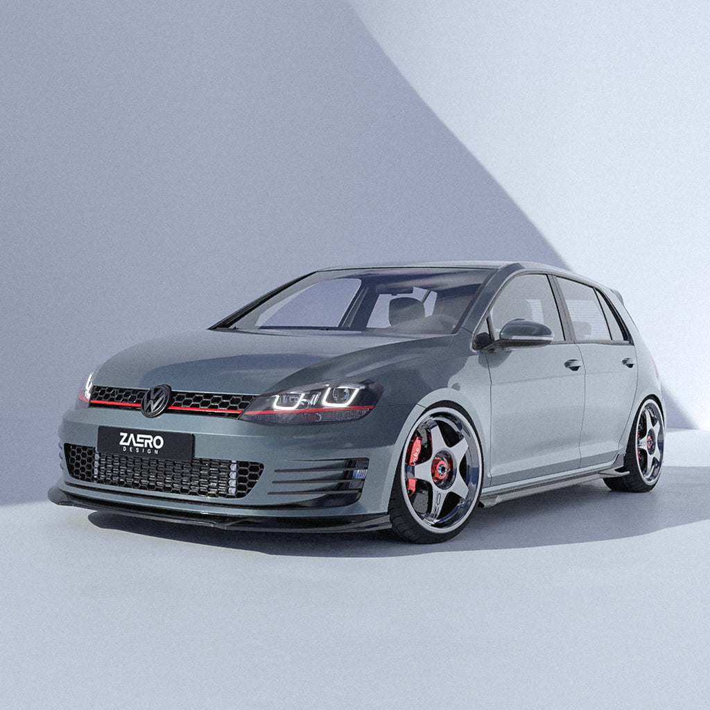 EVO-1 Front Lip/Splitter for Volkswagen Golf GTI MK7 2013-2017 – image 7