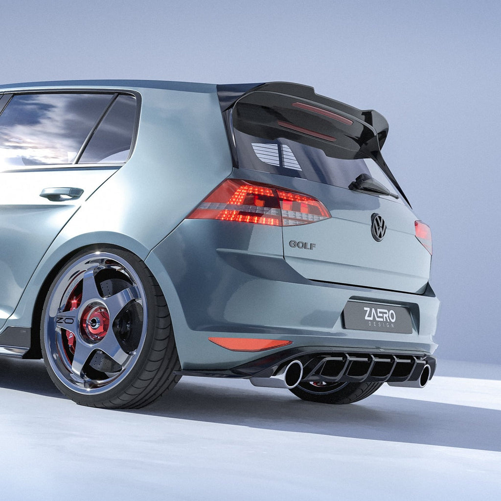 EVO-1 Rear Diffuser for Volkswagen Golf GTI MK7 2013-2017 – image 5