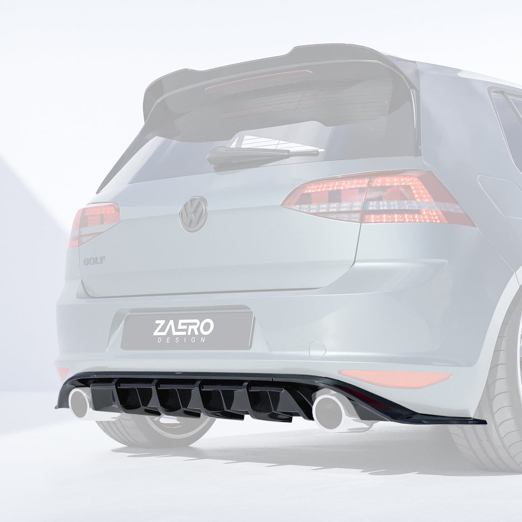 EVO-1 Rear Diffuser for Volkswagen Golf GTI MK7 2013-2017 – image 2