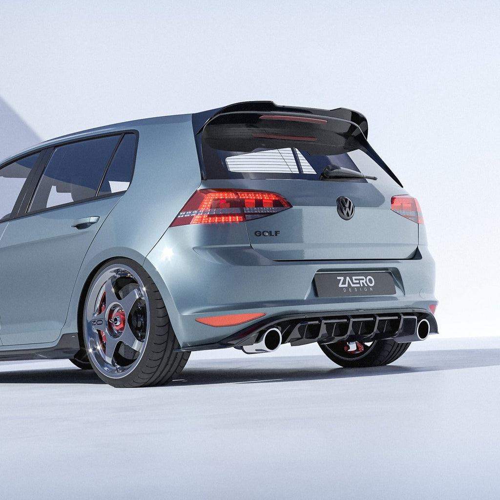 EVO-1 Rear Diffuser for Volkswagen Golf GTI MK7 2013-2017 – image 6