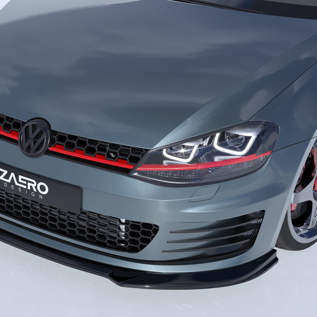 EVO-1 Front Lip/Splitter for Volkswagen Golf GTI MK7 2013-2017 – image 4