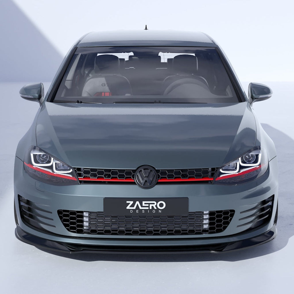 EVO-1 Front Lip/Splitter for Volkswagen Golf GTI MK7 2013-2017 – image 6