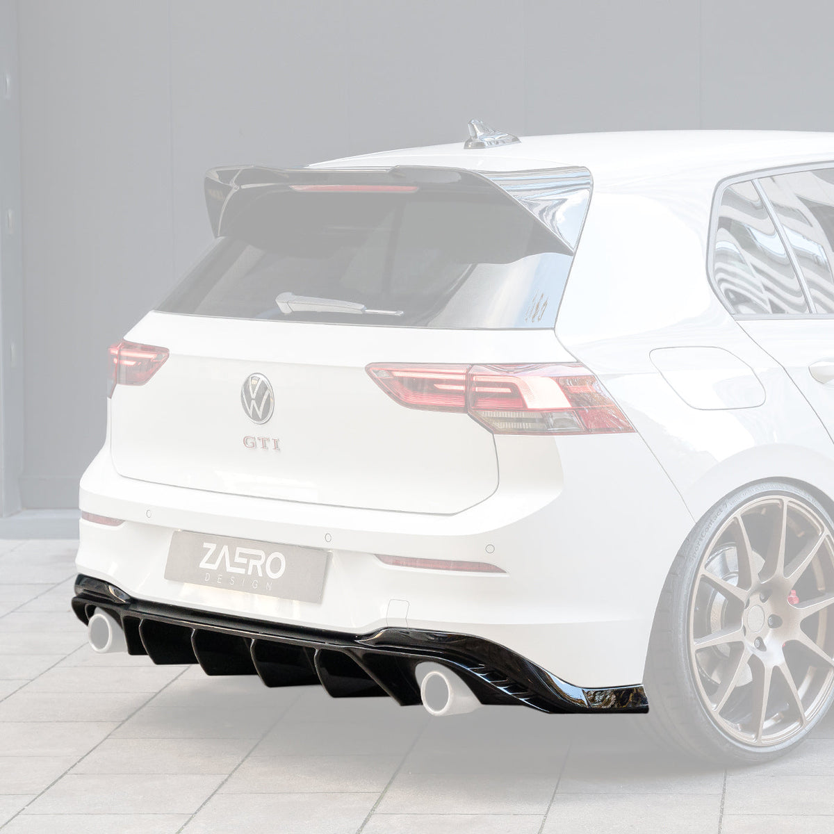 EVO-1 Rear Diffuser for Volkswagen Golf GTI MK8 / MK8.5 2021+ – image 2