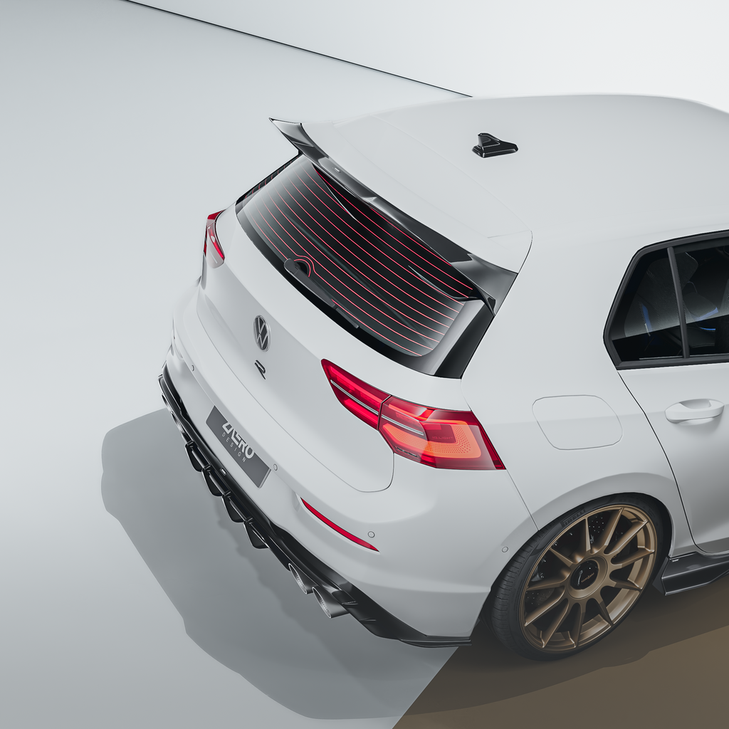 EVO-1 Rear Spoiler for Volkswagen Golf R MK8 / MK8.5 2021+ – image 4