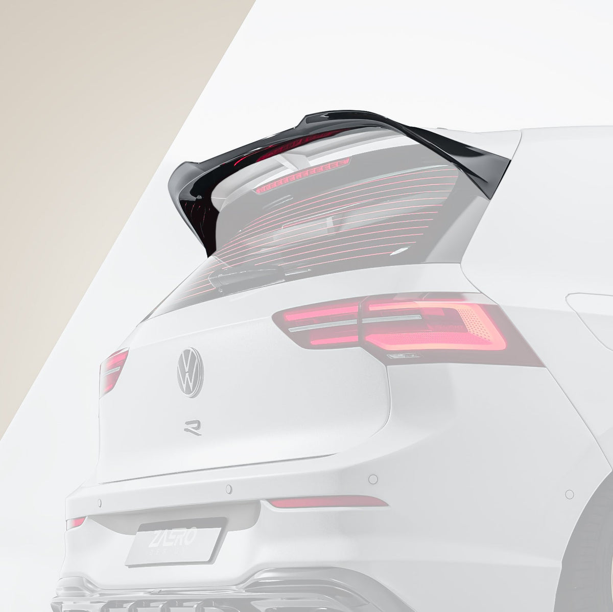 EVO-1 Rear Spoiler for Volkswagen Golf R MK8 / MK8.5 2021+ – image 2