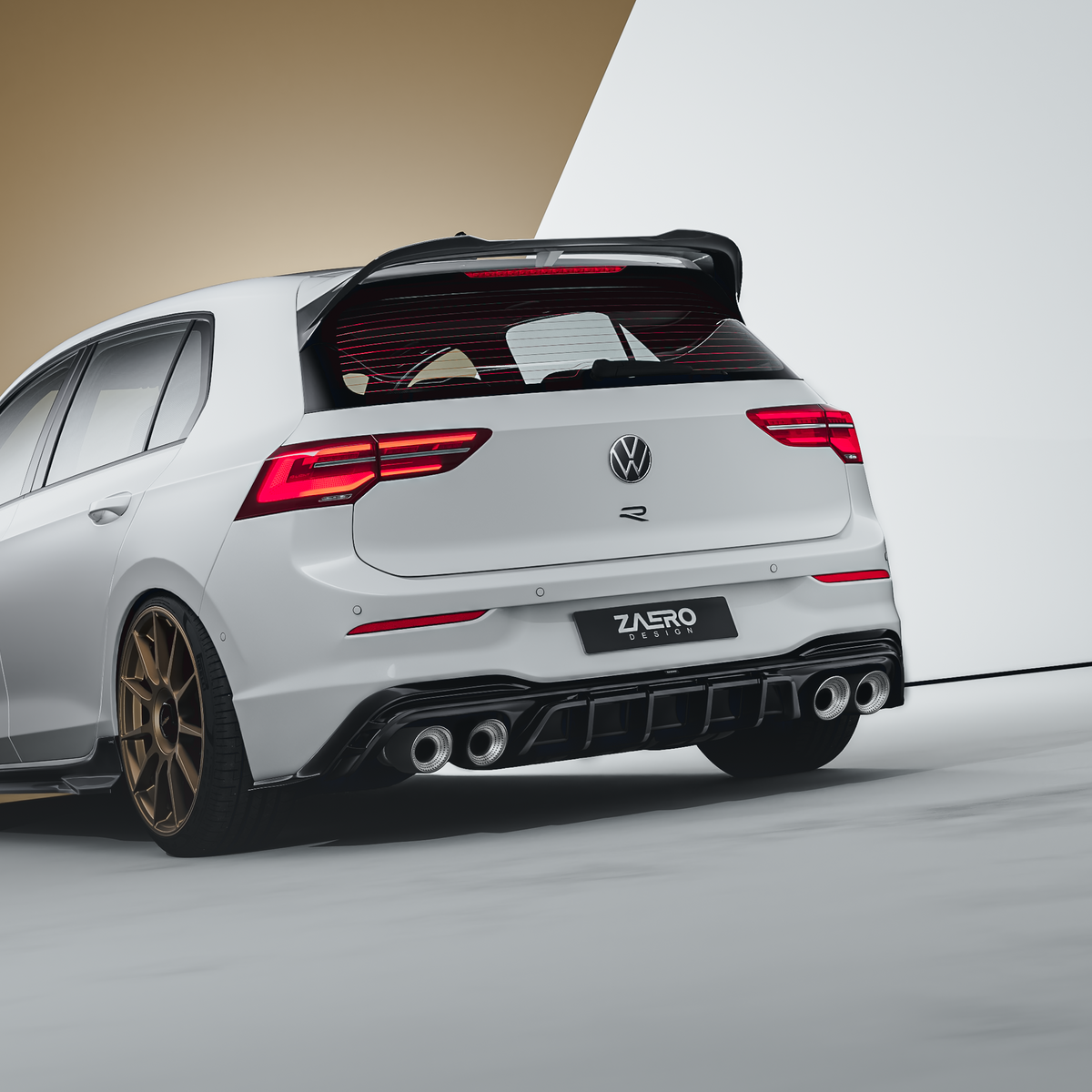 EVO-1 Rear Spoiler for Volkswagen Golf R MK8 / MK8.5 2021+ – image 7