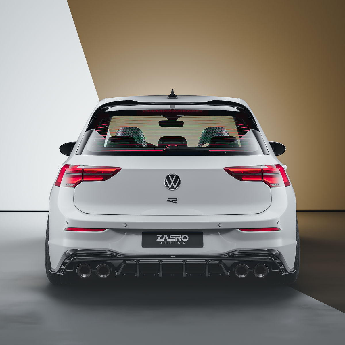 EVO-1 Rear Spoiler for Volkswagen Golf R MK8 / MK8.5 2021+ – image 5