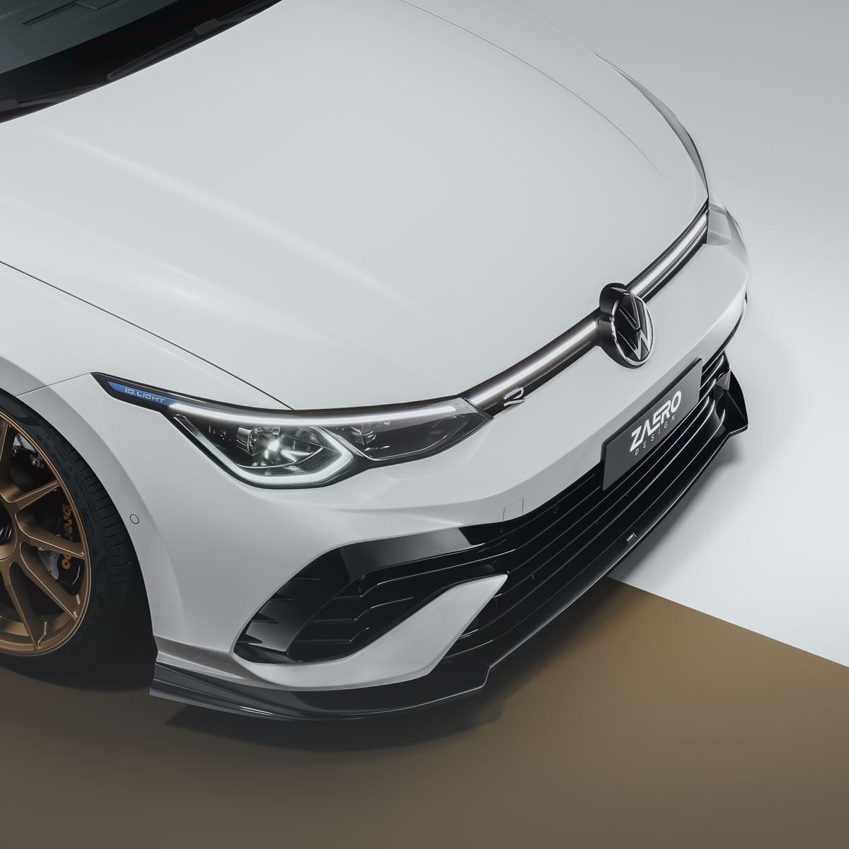 EVO-1 Front Lip for Volkswagen Golf R MK8 2021-2024 – image 3