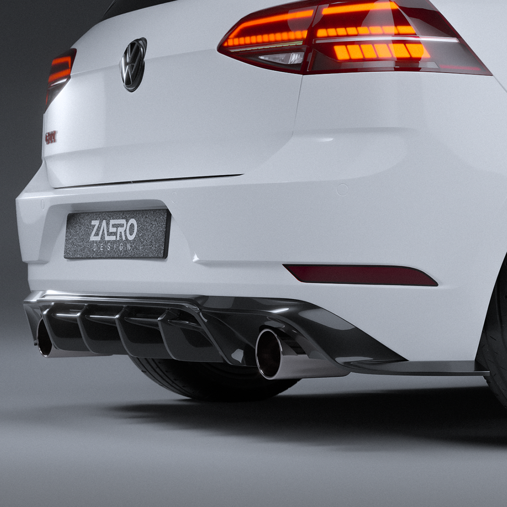EVO-1 Rear Diffuser for Volkswagen Golf GTI MK7.5 2018-2021 – image 5