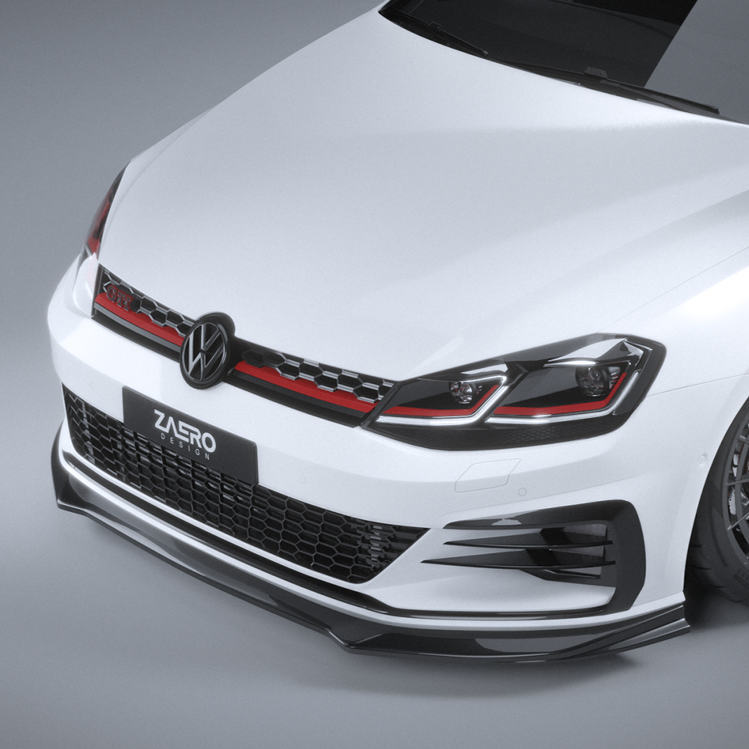 EVO-1 Front Lip/Splitter for Volkswagen Golf GTI MK7.5 2018-2021 – image 3