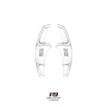 Clear Paddle Shift Extension - Volkswagen GTI MK8