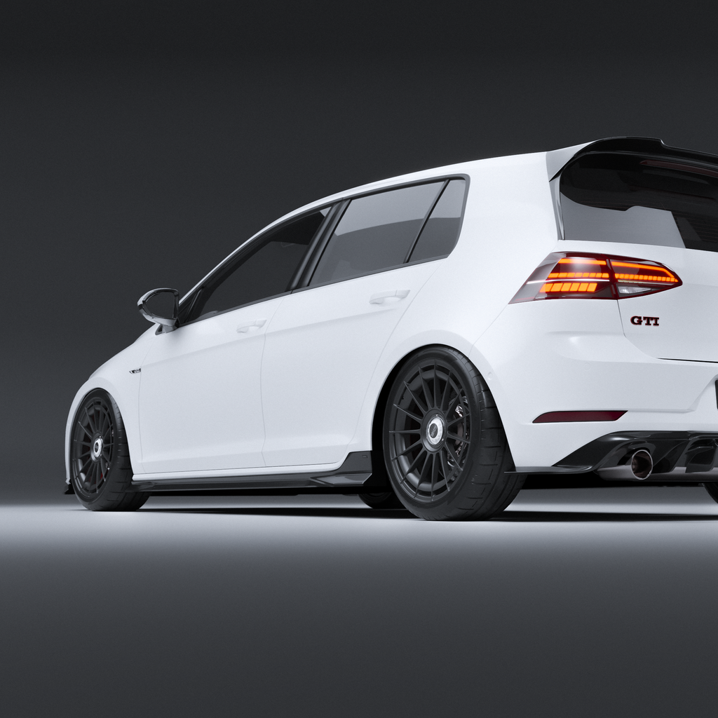 EVO-1 Side Splitters for Volkswagen Golf MK7/7.5 TSI, GTI & R 2014-2021 – image 4