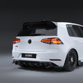 EVO-1 Rear Diffuser for Volkswagen Golf GTI MK7.5 2018-2021