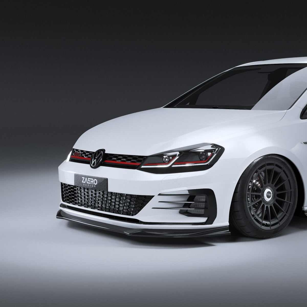 EVO-1 Front Lip/Splitter for Volkswagen Golf GTI MK7.5 2018-2021