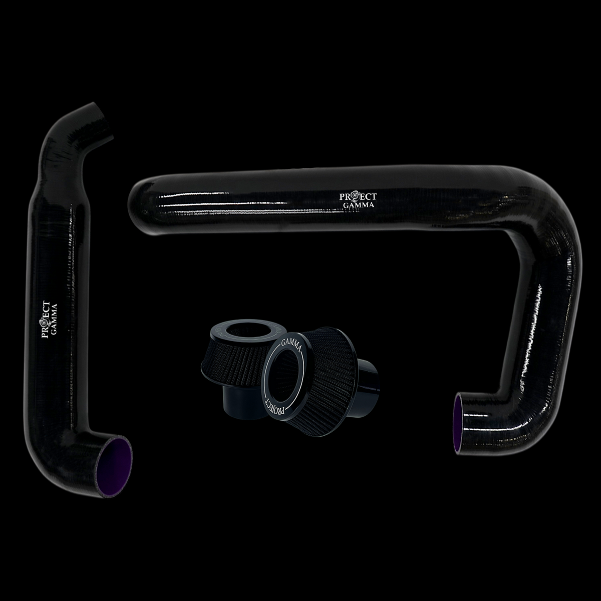 Project Gamma BMW S58 Silicon Front Mount Intakes with Filters - F97 X3M / F98 X4M – Photo 2