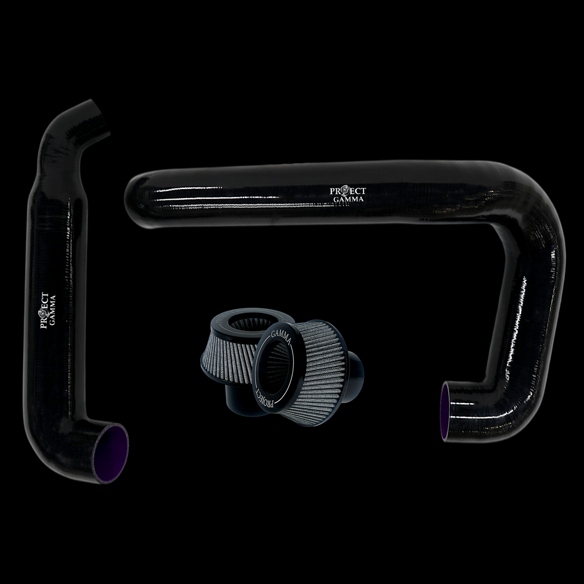 Project Gamma BMW S58 Silicon Front Mount Intakes with Filters - F97 X3M / F98 X4M – Photo 5