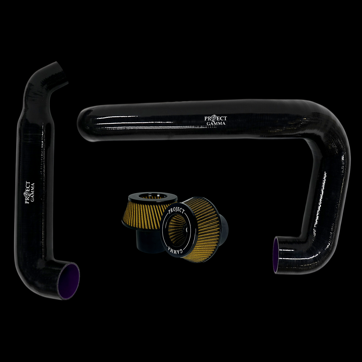 Project Gamma BMW S58 Silicon Front Mount Intakes with Filters - F97 X3M / F98 X4M – Photo 3