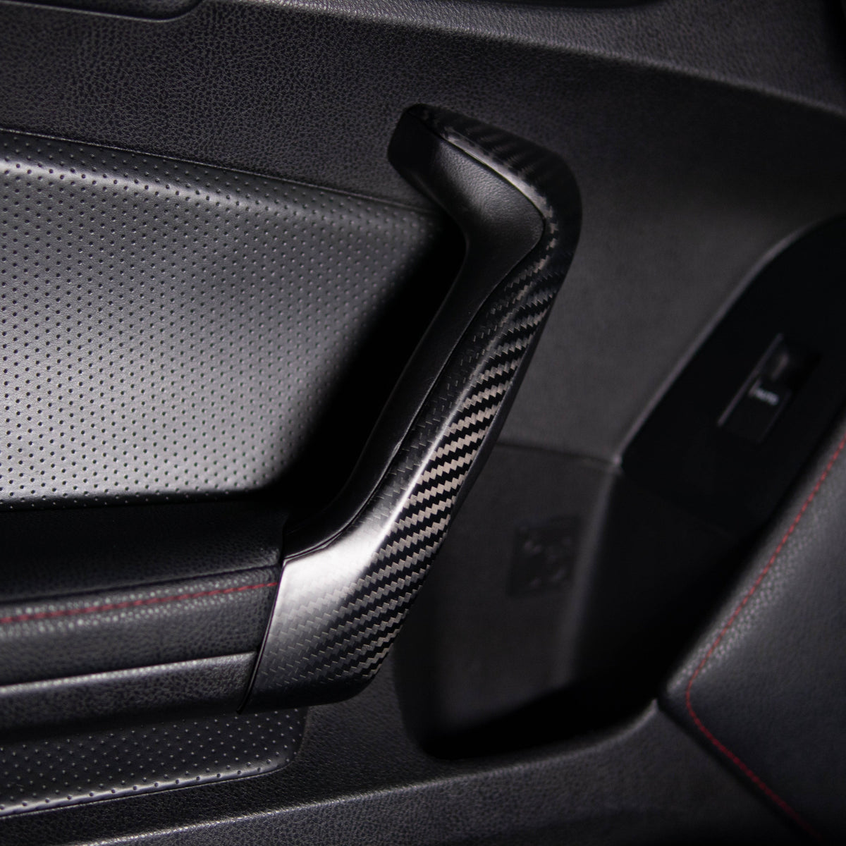 Dry Carbon Fiber Interior Door Handle Cover for Toyota 86 (ZN6) / Subaru BRZ (ZC6) 2012-2021 – image 3