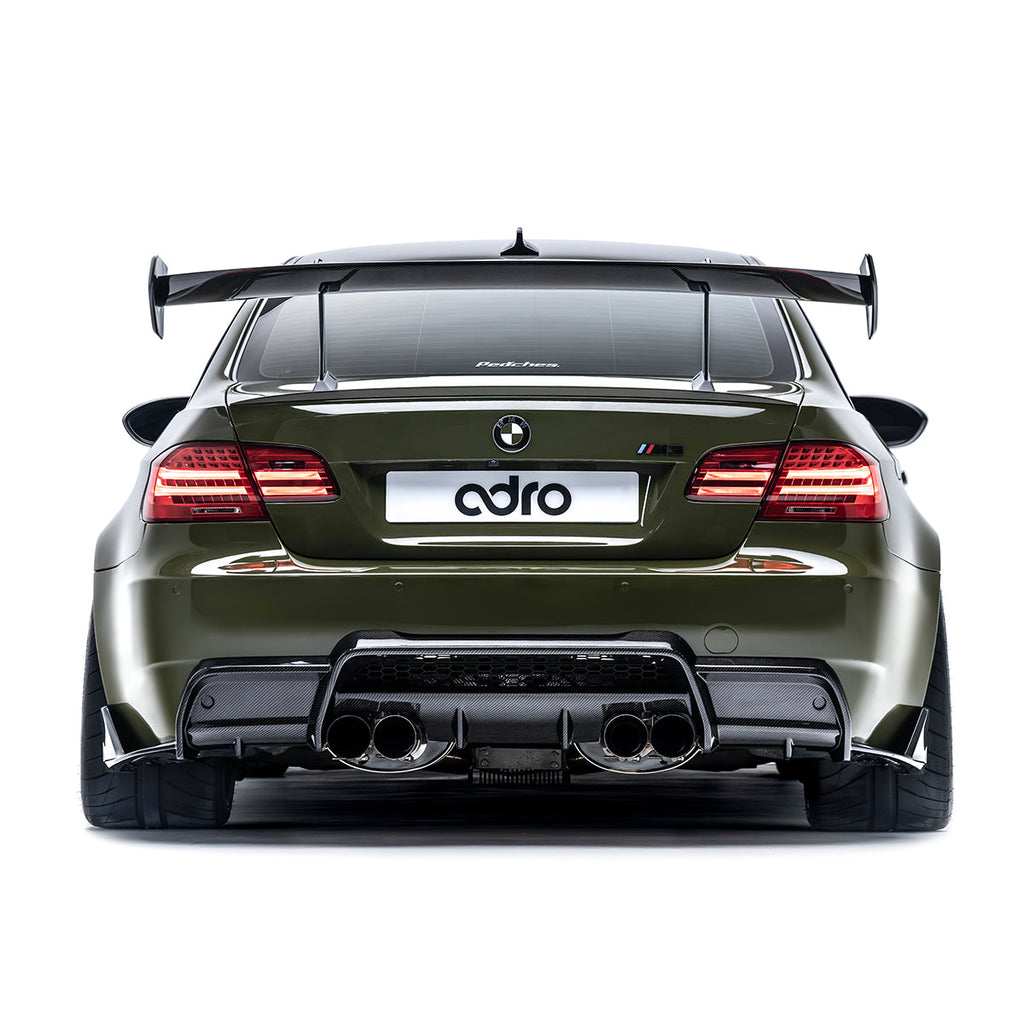 BMW M3 E92 / 3 Series E92 AT-R1 Carbon Fiber Swan Neck Wing 2008-2013 – image 4