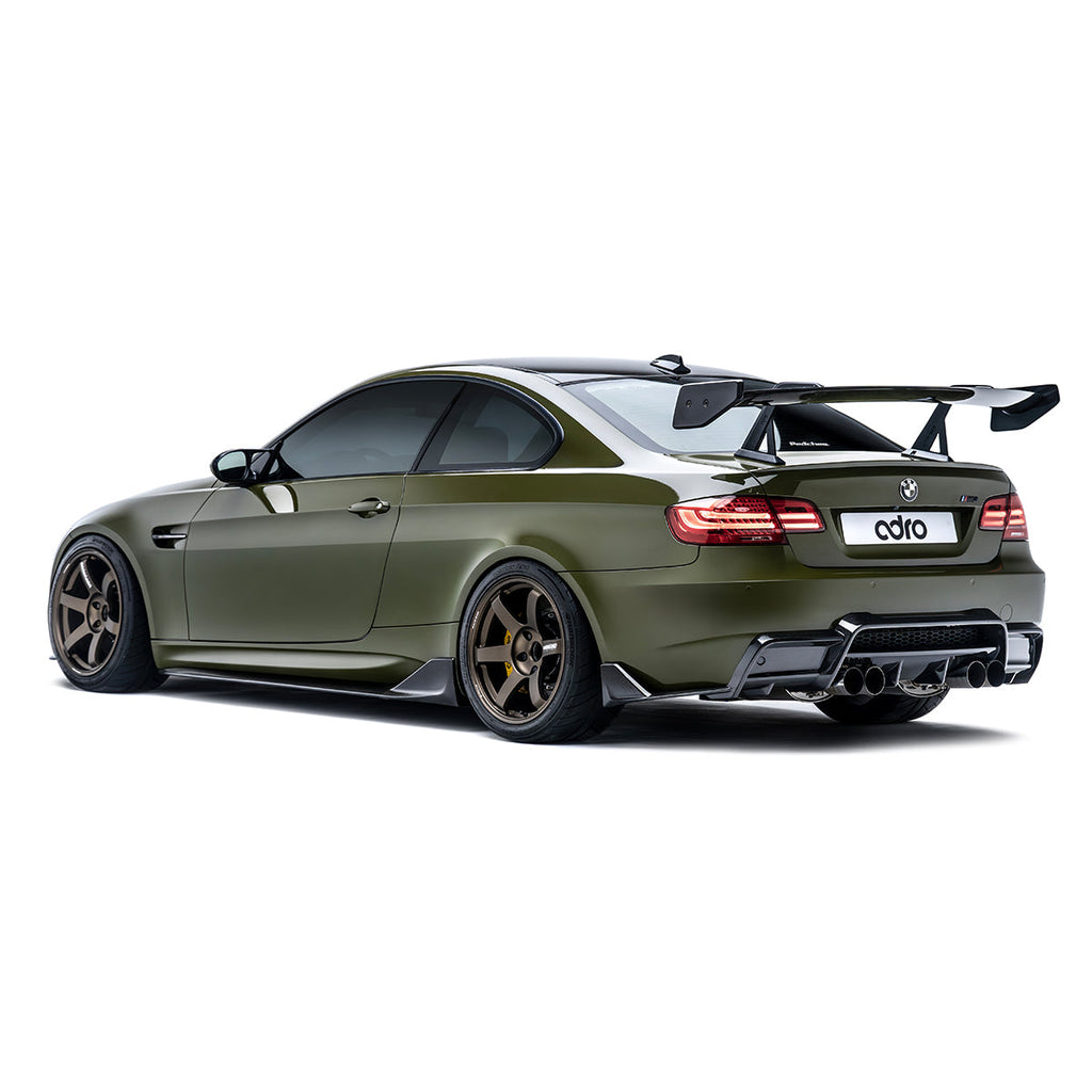 BMW M3 E92 / 3 Series E92 AT-R1 Carbon Fiber Swan Neck Wing 2008-2013 – image 6