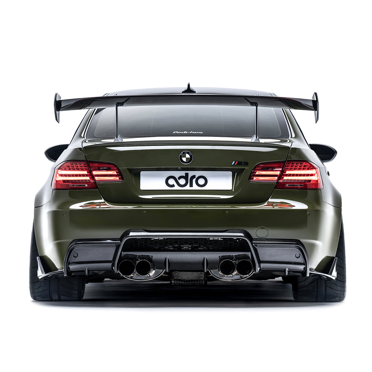 BMW E92 M3 Carbon Fiber Rear Diffuser 2008-2013 – image 2