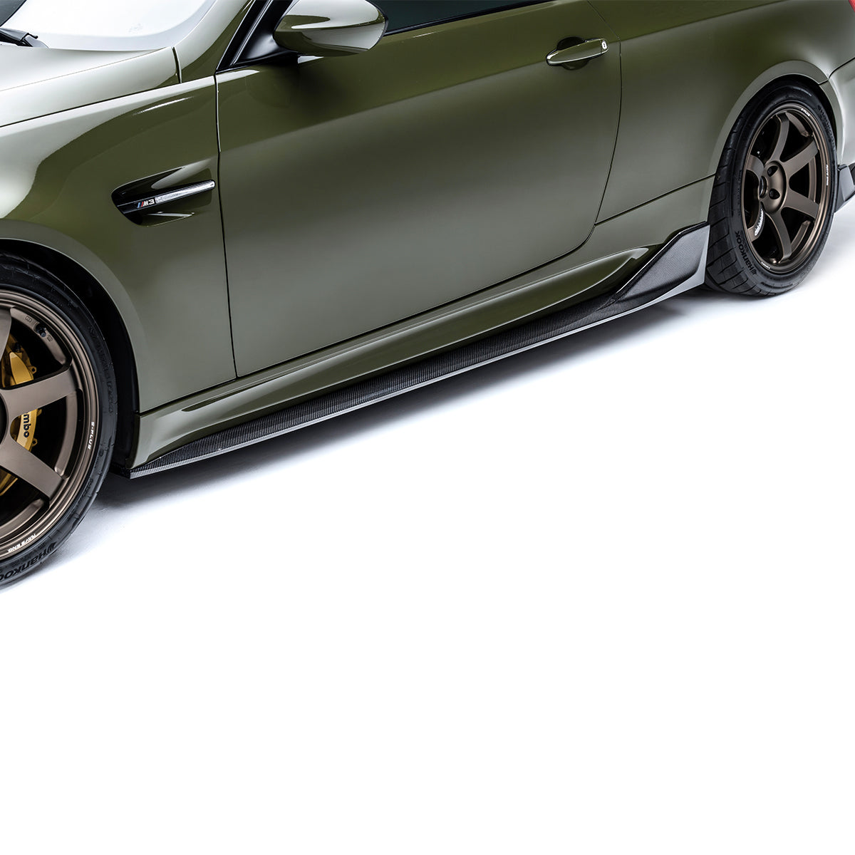BMW E92 M3 Carbon Fiber Side Skirts 2008-2013 – image 2