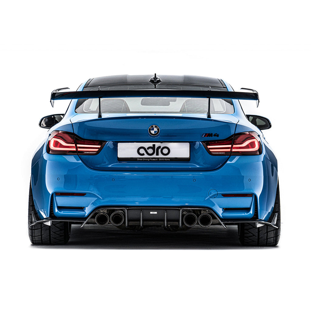BMW M4 F82 AT-R1 Dry Carbon Swan Neck GT Wing 2013-2020 – image 5