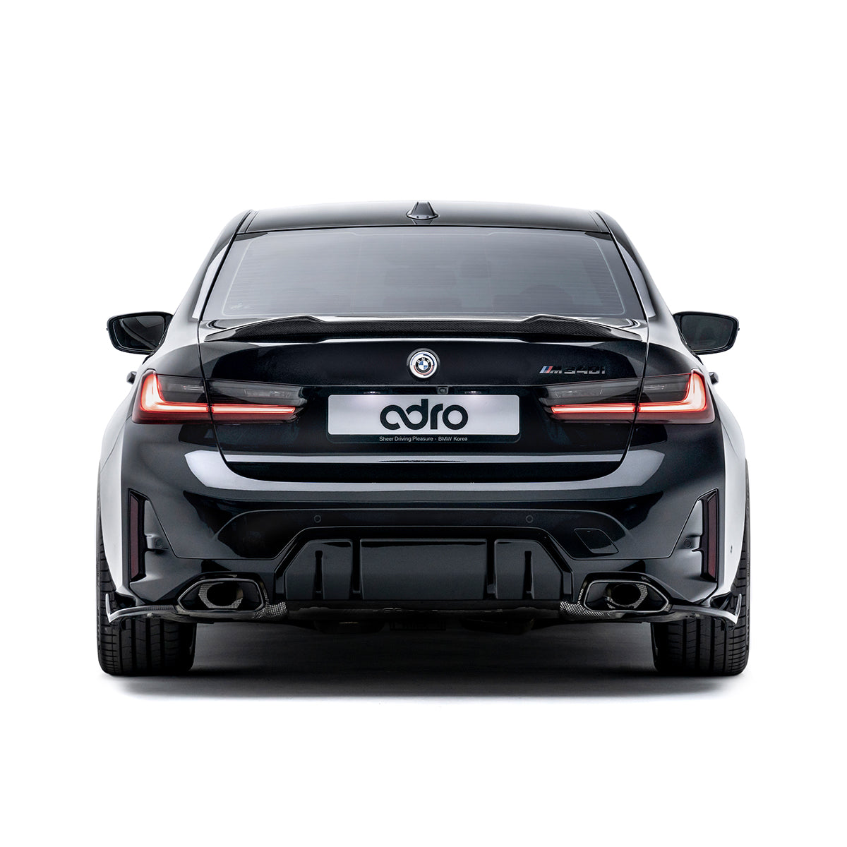 BMW G20 3 Series LCI Carbon Fiber Rear Winglets 2022+ – image 5