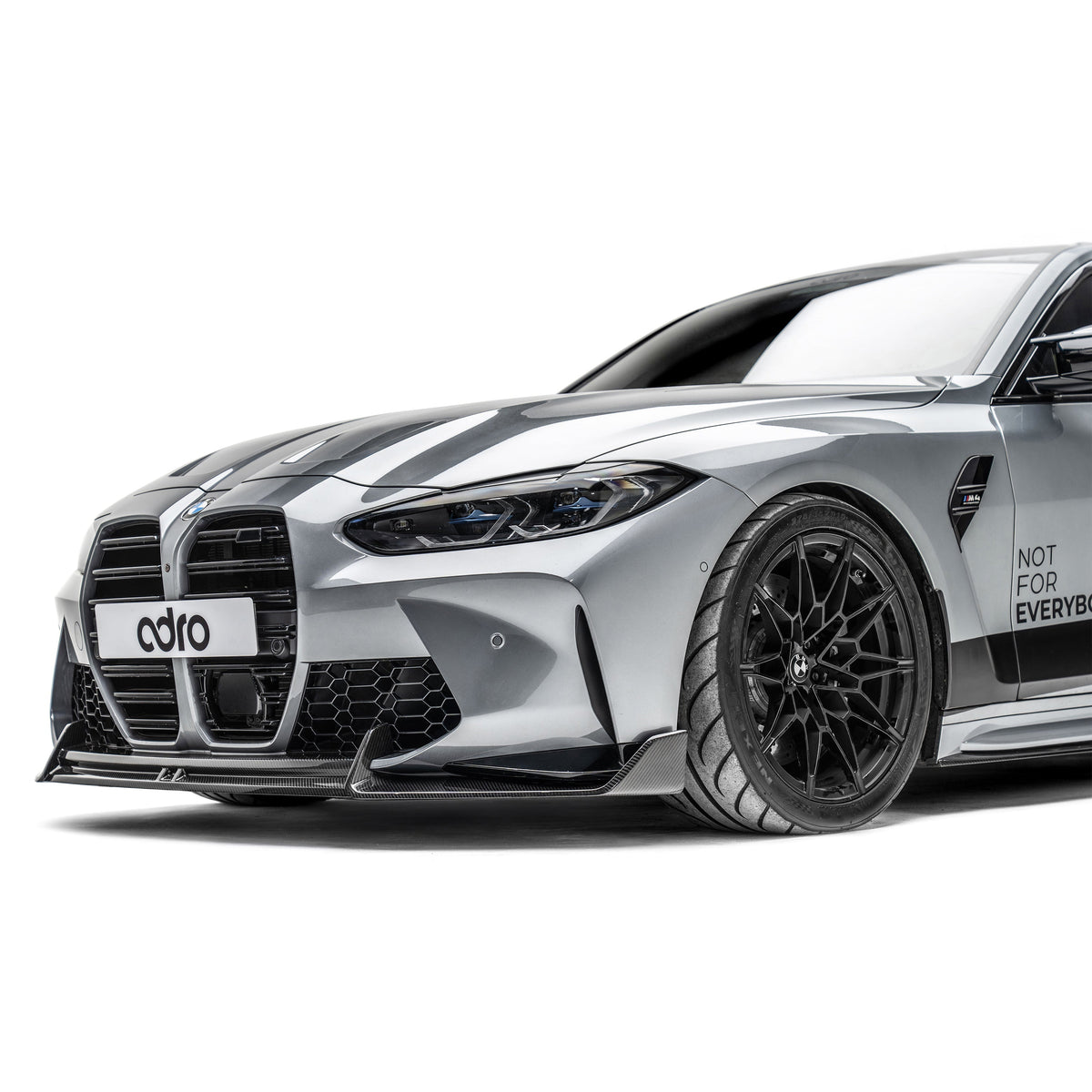 BMW G80 G81 M3 / G82 G83 M4 Dry Carbon Fiber Front Lip for OEM Front Bumper 2020+ – image 5
