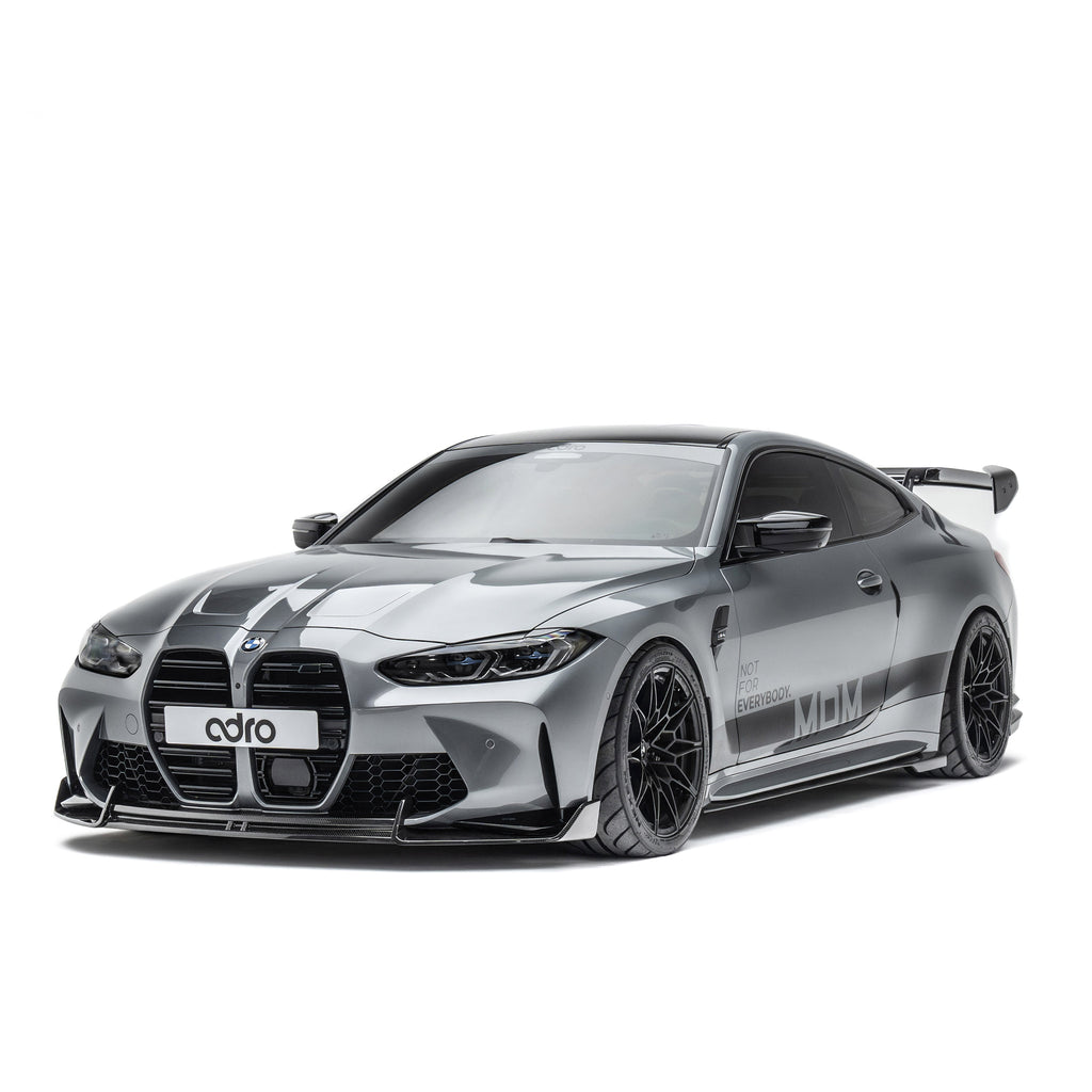 BMW G80 G81 M3 / G82 G83 M4 Dry Carbon Fiber Front Lip for OEM Front Bumper 2020+ – image 6