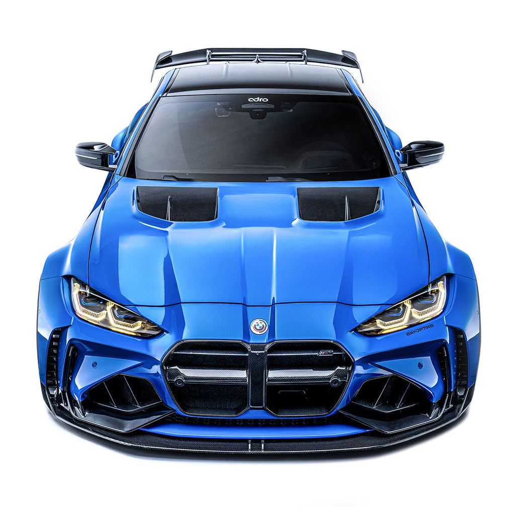 BMW G82 M4 AT-R3 Dry Carbon Fiber Swan Neck Wing 2020+ – image 8
