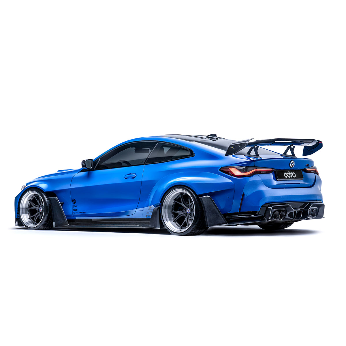 BMW G82 M4 AT-R3 Dry Carbon Fiber Swan Neck Wing 2020+ – image 7