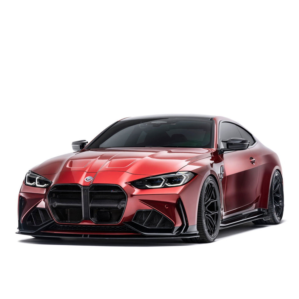 BMW G80 G81 M3/G82 G83 M4 Front Bumper Dry Carbon Fiber Grille & Duct Vents for ADRO Front Bumper 2020+ – image 5
