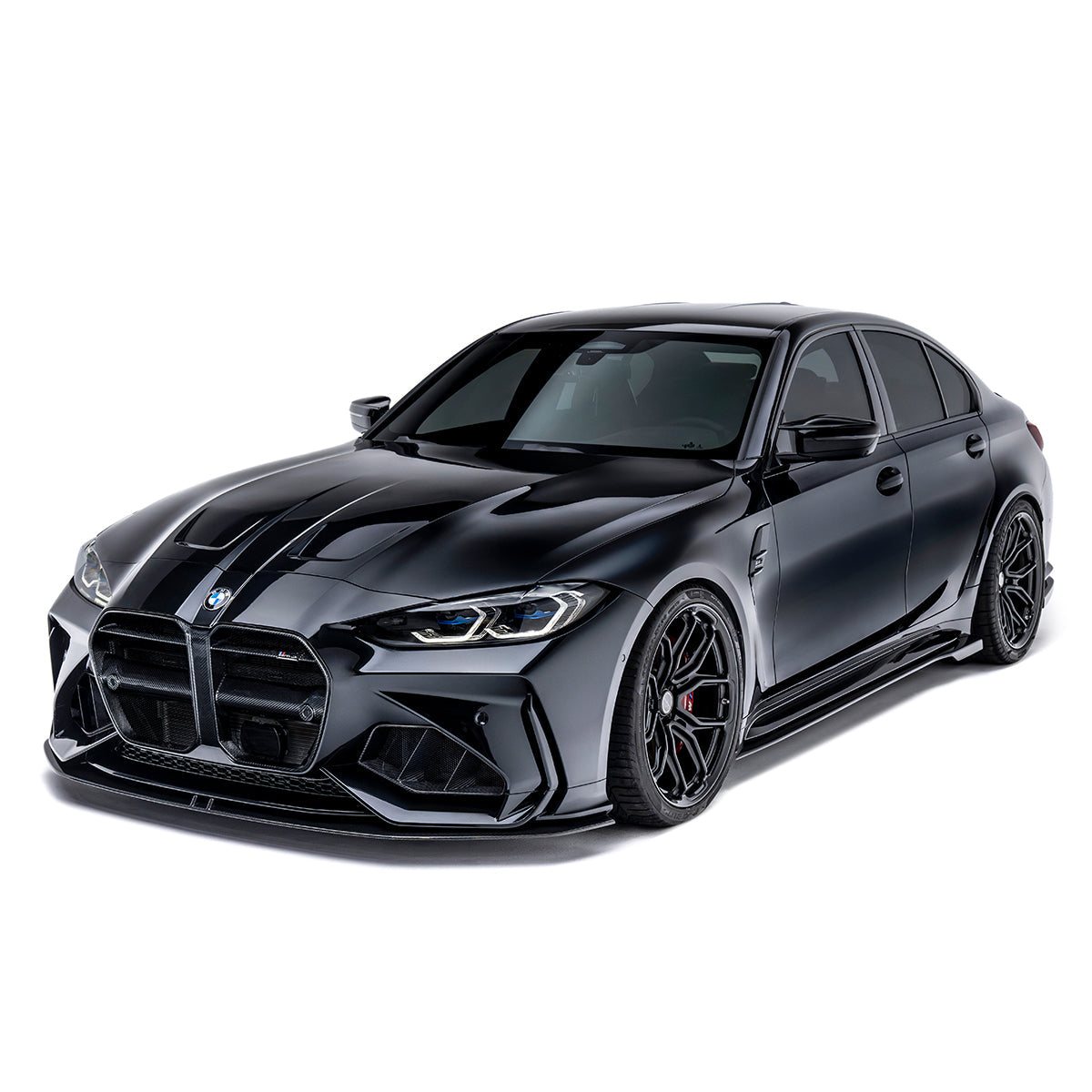 BMW G80 G81 M3/G82 G83 M4 Front Bumper Dry Carbon Fiber Grille & Duct Vents for ADRO Front Bumper 2020+ – image 3