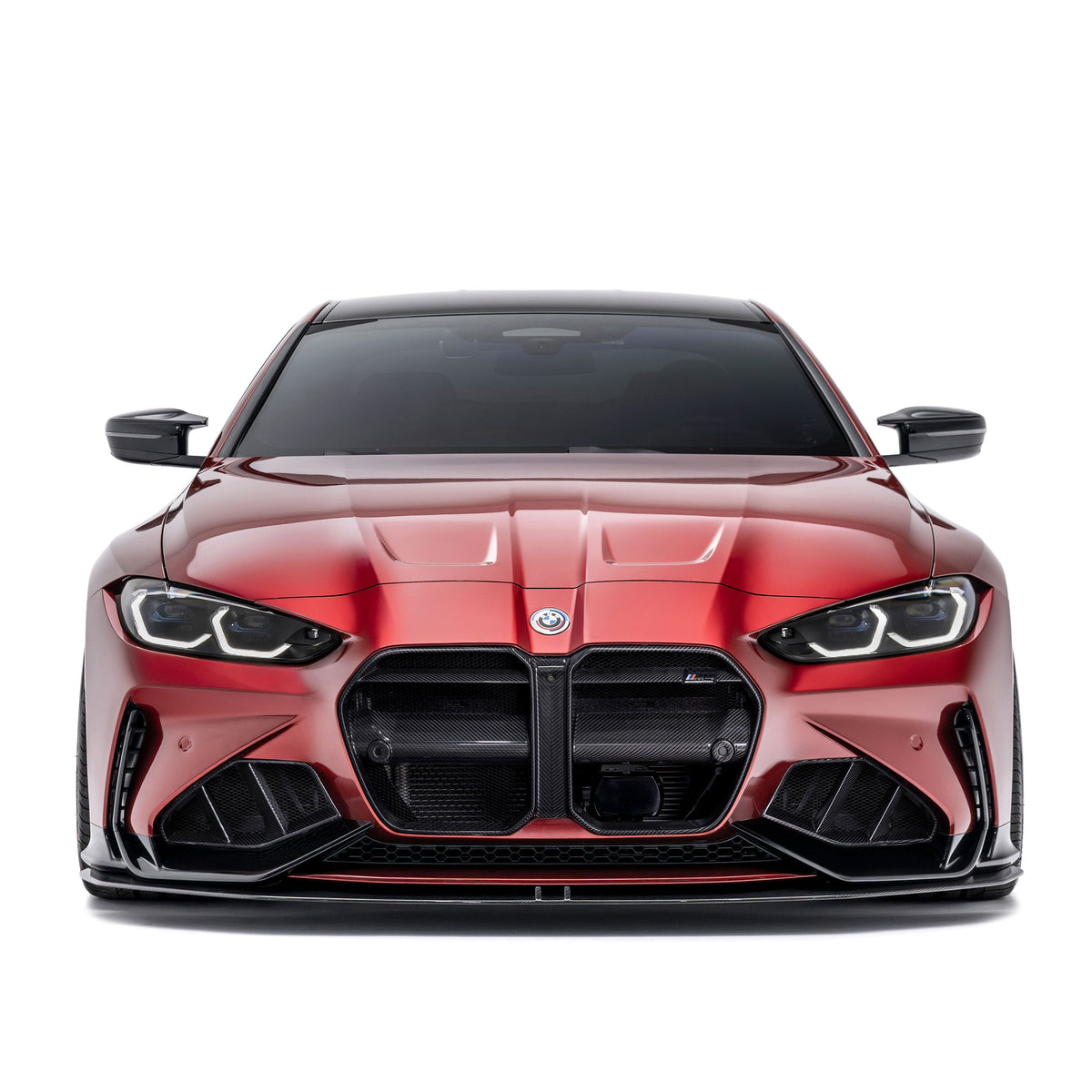 BMW G80 G81 M3/G82 G83 M4 Front Bumper Dry Carbon Fiber Grille & Duct Vents for ADRO Front Bumper 2020+ – image 4
