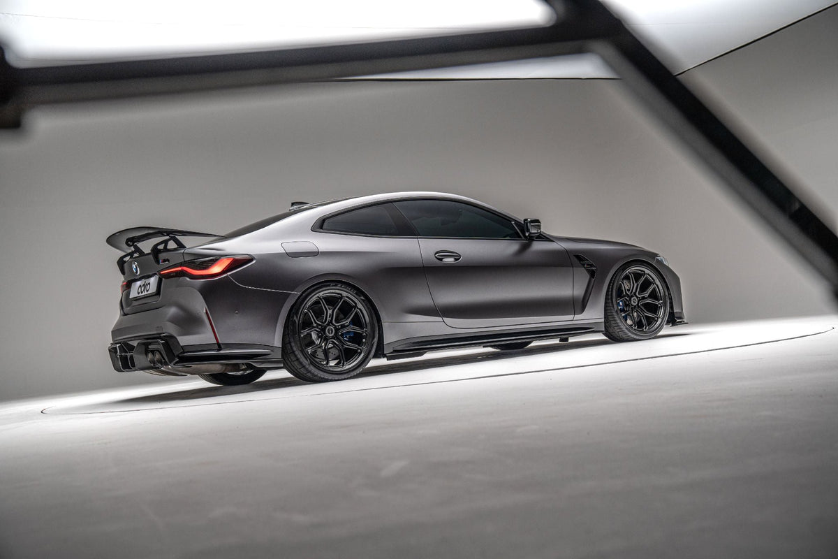 BMW G82 M4 AT-S Dry Carbon Fiber Swan Neck Wing 2020+ – image 3