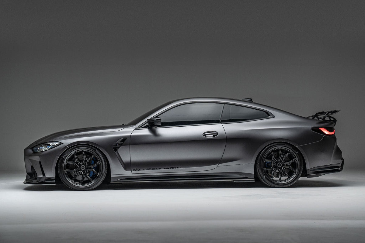 BMW G82 M4 AT-S Dry Carbon Fiber Swan Neck Wing 2020+ – image 6